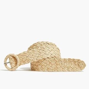 J. Crew raffia belt